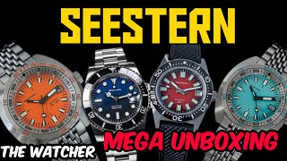 ⭐SEESTERN MEGA UNBOXING⭐ Doxa62masSub Homages WOW The Watcher [upl. by Awjan]