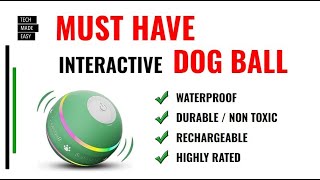 MUST HAVE Interactive Ball for Dogs and Puppies Barhomo Interactive Ball [upl. by Annis153]