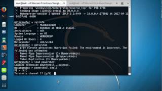 PoC Explotación del bug MS16135 en Windows x64 con PowerShell amp Metasploit [upl. by Namyh]