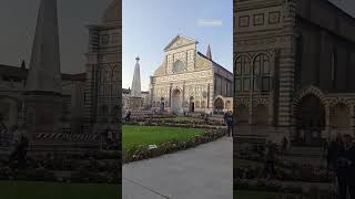 Basilica of Santa Maria novella Florence Italia art love music italianlandscapes italyart fy [upl. by Doley358]