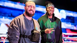 I Went to UFC with KSI in Miami [upl. by Fredia]