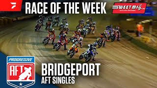 FULL RACE American Flat Track Singles at Bridgeport  Sweet Mfg Race Of The Week [upl. by Gusella846]