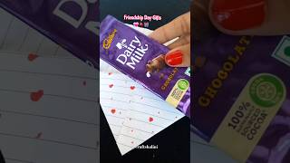 DIY Friendship Day Gifts 🎁🍫 diy craft handmade friendship shorts youtubeshorts gift [upl. by Mahoney]