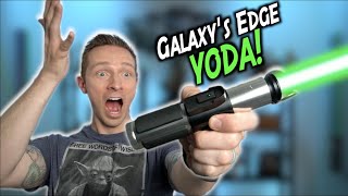 Yodas Galaxys Edge Legacy Lightsaber is AWESOME [upl. by Carlota]