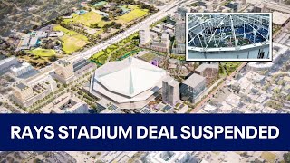 Tampa Bay Rays and Pinellas Countys deal for new stadium on pause [upl. by Amjan716]