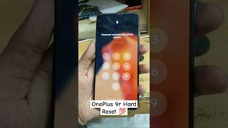 How to hard reset oneplus 9r  how to factory reset oneplus 9r  oneplus 9r hard reset kaise kare [upl. by Brit]