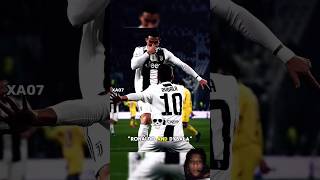 Why Ronaldo and Dybalas Celebration is Actually Sad 🥶🥶🎉cr7 football neymar [upl. by Nierman]