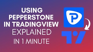 How To Use Pepperstone In TradingView 2024 [upl. by Lleryt]