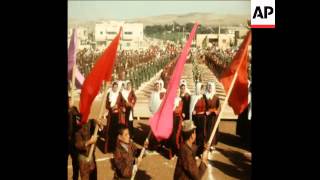 UPITN 22 3 70 ANNIVERSARY OF THE BATTLE OF AL KARAMEH CELEBRATED IN JORDAN [upl. by Anelys]