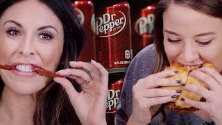 6 Dr Pepper Flavored Foods Cheat Day [upl. by Alfreda]