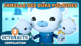 Octonauts  🐻‍❄️ Missions arctiques  la famille des ours polaires 🐾🧊  Compilation [upl. by Akelahs]