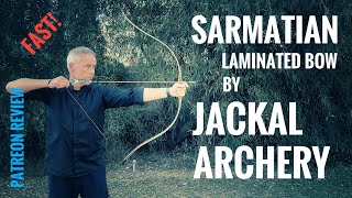 Sarmatian laminated Bow by Jackal Archery  Patreon Review [upl. by Concettina]