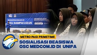 OSC Medcomid Menggelar Sosialisasi Beasiswa di Unifa Makassar [upl. by Tessil714]