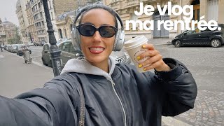 Parisienne à nouveau je vlog ma rentrée [upl. by Haimehen64]