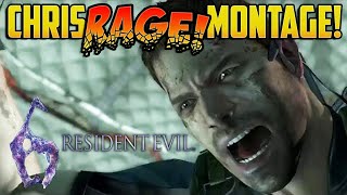 ONE BAD RESI GAME Resident Evil 6 Chris Rage Montage [upl. by Prisca]