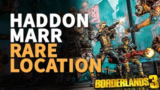 Haddon Marr Location Borderlands 3 Ashfall Peaks [upl. by Gnod35]