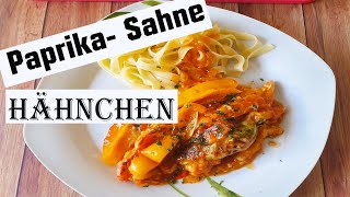 Paprika  Sahne  Hähnchen  Monsieur Cuisine Connect [upl. by Amuh]