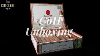 CoH Cigars Unboxing E P Carrillo New Wave Connecticut Brillantes [upl. by Jonathon384]