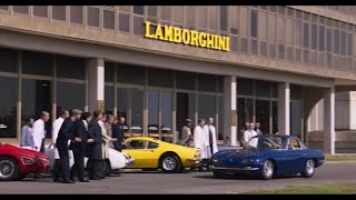 Ferrari vs Lamborghini Frank Grillo amp Gabriel Byrne  Lamborghini The Man Behind the Legend 2022 [upl. by Boehike905]