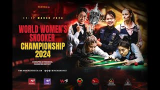 World Womens Snooker Championship 2024丨Semi Final丨Ng On YeeHKG VS Mink NutcharutTHA [upl. by Anerev]