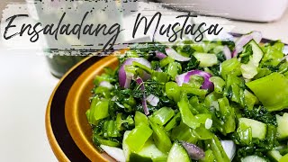 Ensaladang Mustasa Recipe  Side Dish amp Appetizer  Pickled Mustard Greens [upl. by Ablem]