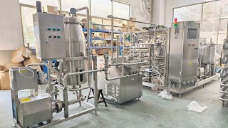 Aseptic Milk Vacuum Degassing Homogenization and UHT Sterilization System丨UHT Milk Machine [upl. by Adnat]