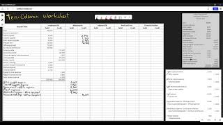 TenColumn Worksheet FIL  Financial Statements  SHS FABM1 [upl. by Anazus]