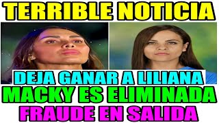 TERRIBLE NOTICIA MACKY ES ELIMINADA  DEJA GANAR A LILIANA  FRAUDE EN SALIDA EXATLÓN MEXICO 2024 [upl. by Ahsaei996]