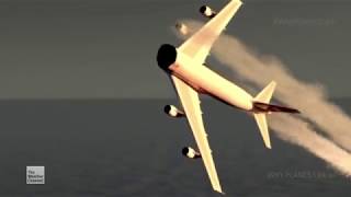 TWA Flight 800  Crash Animation 3 [upl. by Ttebroc257]