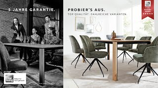 Samu Haber amp Interliving  quot5 Jahre Garantie Probiers ausquot Die Interliving Esszimmer Serie 5110 [upl. by Fachanan]