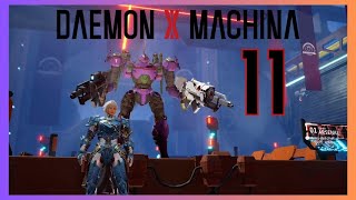 Daemon X Machina Nintendo Switch Gameplay Desafíos Intensos y Poderosas Mejoras [upl. by Waller698]