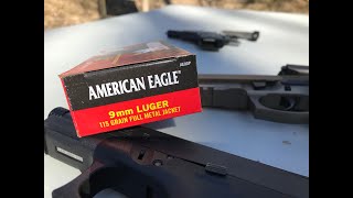 9x19mm 115gr FMJ AE9DP American Eagle Review [upl. by Bittner]