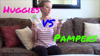 HUGGIES vs PAMPERS [upl. by Adnalahs]