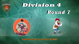 Atlasbasket  Div 4Round 7  CAVLALIERS vs CHICKEN NUGGETS [upl. by Seton]