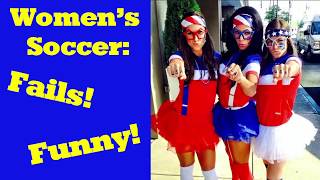 Best Womens Soccer Fails and Funny2019 [upl. by Akerley]