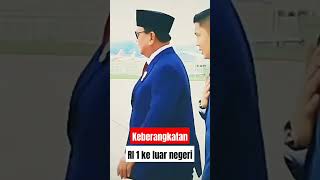 keberangkatan p prabowo ke luar negri phonk music remix youtubeshorts president prabowo [upl. by Langelo]