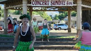 2022 SEP 4 Hula Waialua Oahu Ka Nohona Pili Kai Mele of Tutu E [upl. by Peirsen]