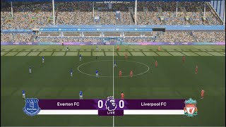 Everton vs Liverpool  Premier League 2425  PC Gameplay  4K [upl. by Airat]