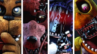 FNAF Withered Voice Lines FNAF 2 Animated [upl. by Nnylg]