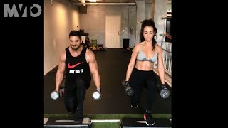 Zuleyka Rivera mostró su riguroso workout en las redes  The MVTO [upl. by Aydidey]