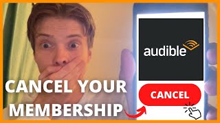 How To Cancel Audible Membership On Mobile NEW WAY 2022 [upl. by Etnovaj]