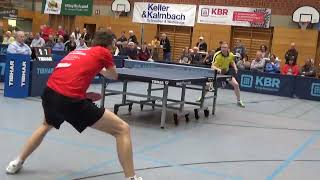 2c Flemming Clickball Worldchampion vs Hippler 20240330 Table Tennis TV Hilpoltstein vs 1 FC Koeln [upl. by Areit987]