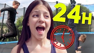 24H DANS UN TRAMPOLINE 3  4 ANS APRÈS LE PREMIER [upl. by Haidabez]