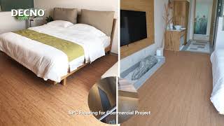 SPC Flooring for Commercial Project [upl. by Anoid]