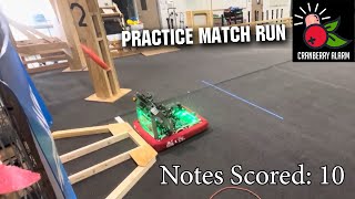 CRESCENDO Practice Match Run  11ish Notes Scored  Ri3D Cranberry Alarm [upl. by Loggins]