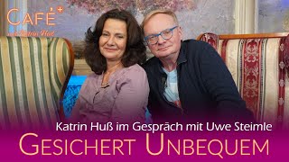 Gesichert unbequem  Katrin Huß im Gespräch mit Uwe Steimle [upl. by Nyrek]