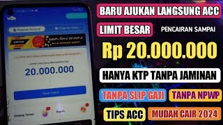 Pinjol Mudah Cair 2024 Tanpa BI Cheking ✅ Pinjaman Online Langsung Cair Tanpa Surve Ke Rumah [upl. by Larianna]