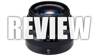 Review Fuji XF 35mm f2 WR Lens [upl. by Enilemme]