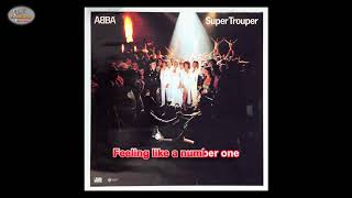 ABBA  Super Trouper  Singalong music video [upl. by Salamanca]