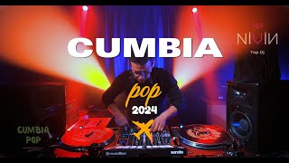 🔥🎉 Mix de Cumbia Pop Fiestera amp Romántica 2024 🎶💃  DJ Nivin [upl. by Mal]